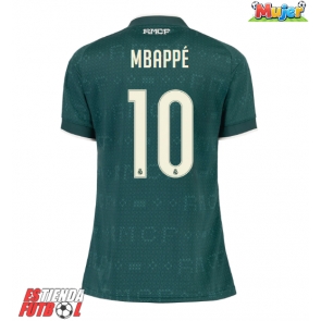 Real Madrid Kylian Mbappe #10 Segunda Equipación Mujer 2026-27 Manga Corta